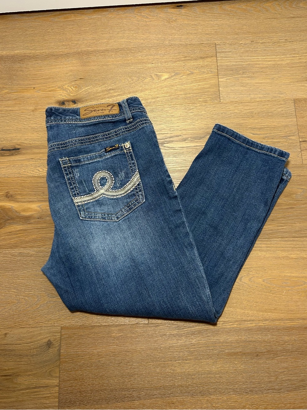 Seven7 capri crop jeans plus size women’s